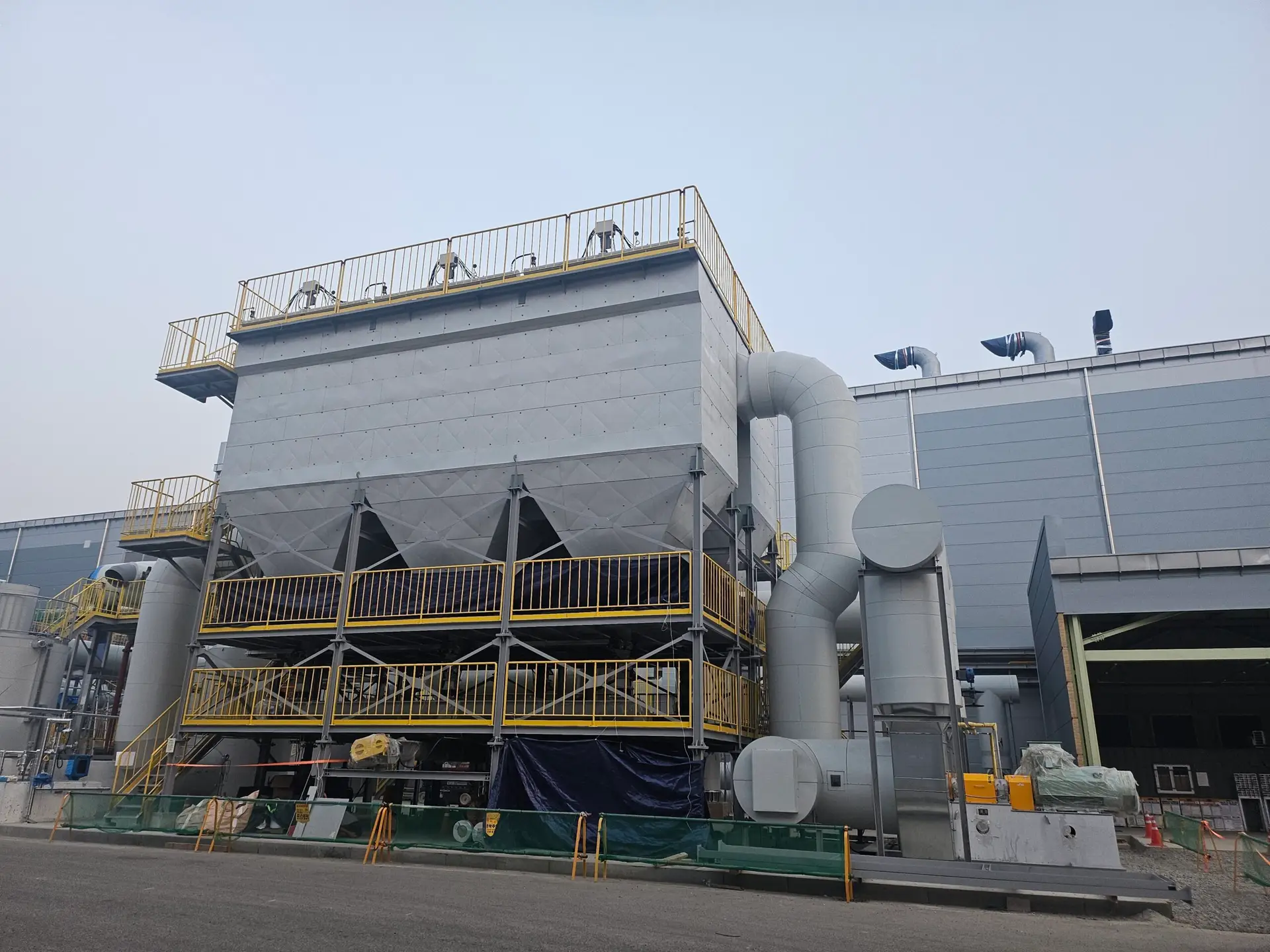 구미 도레이 보온 작업