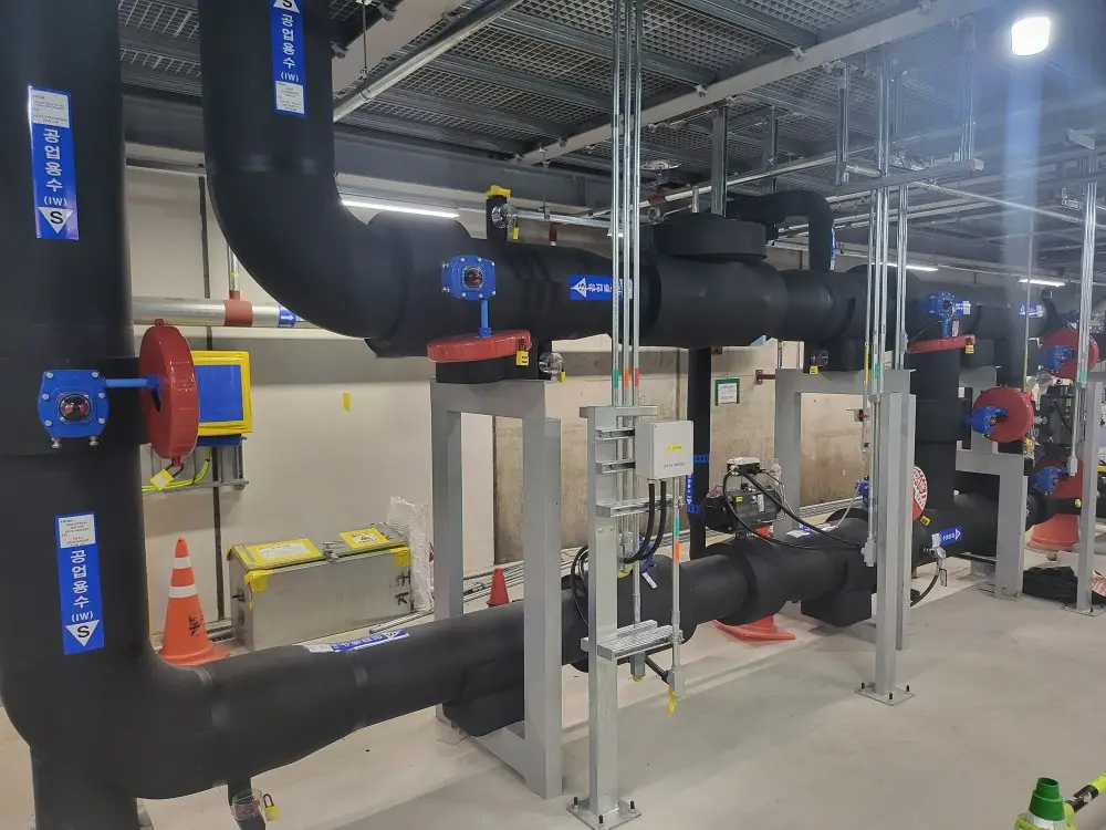 평택반도체 배관 보온 작업