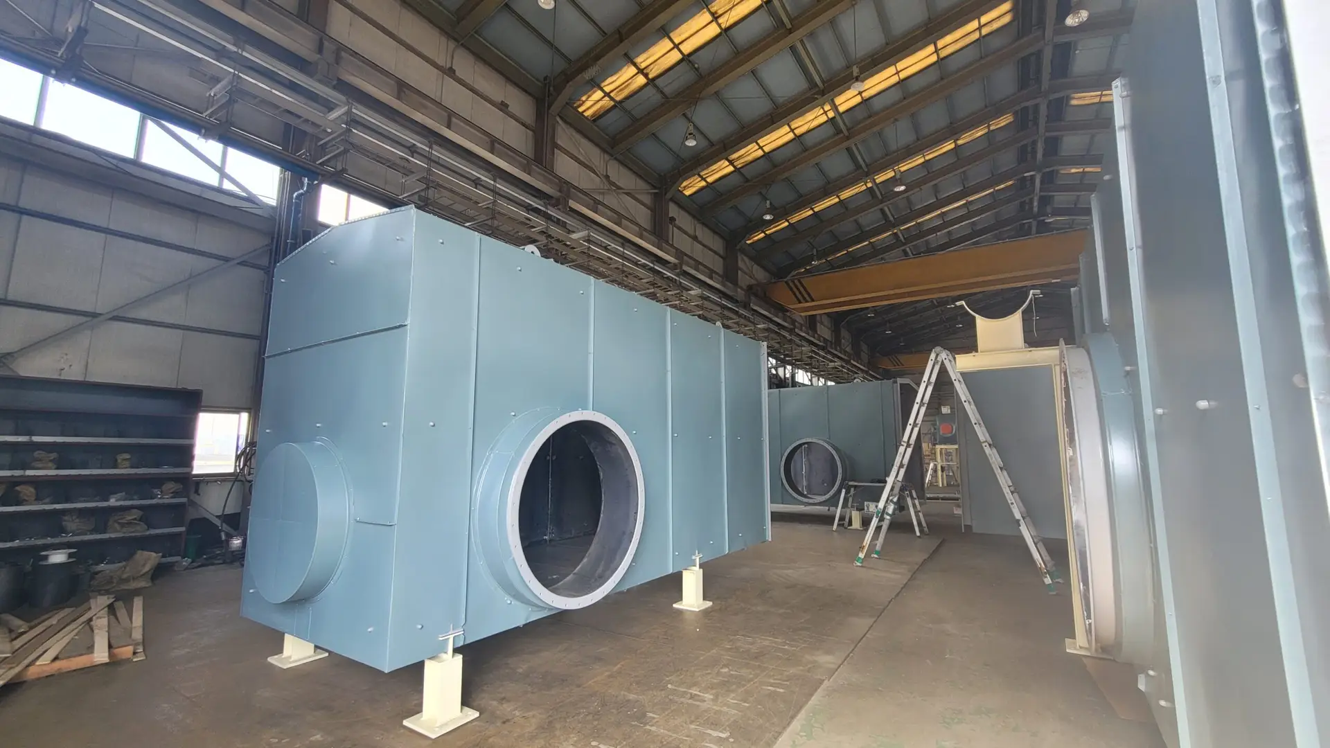 덕트 보온 작업