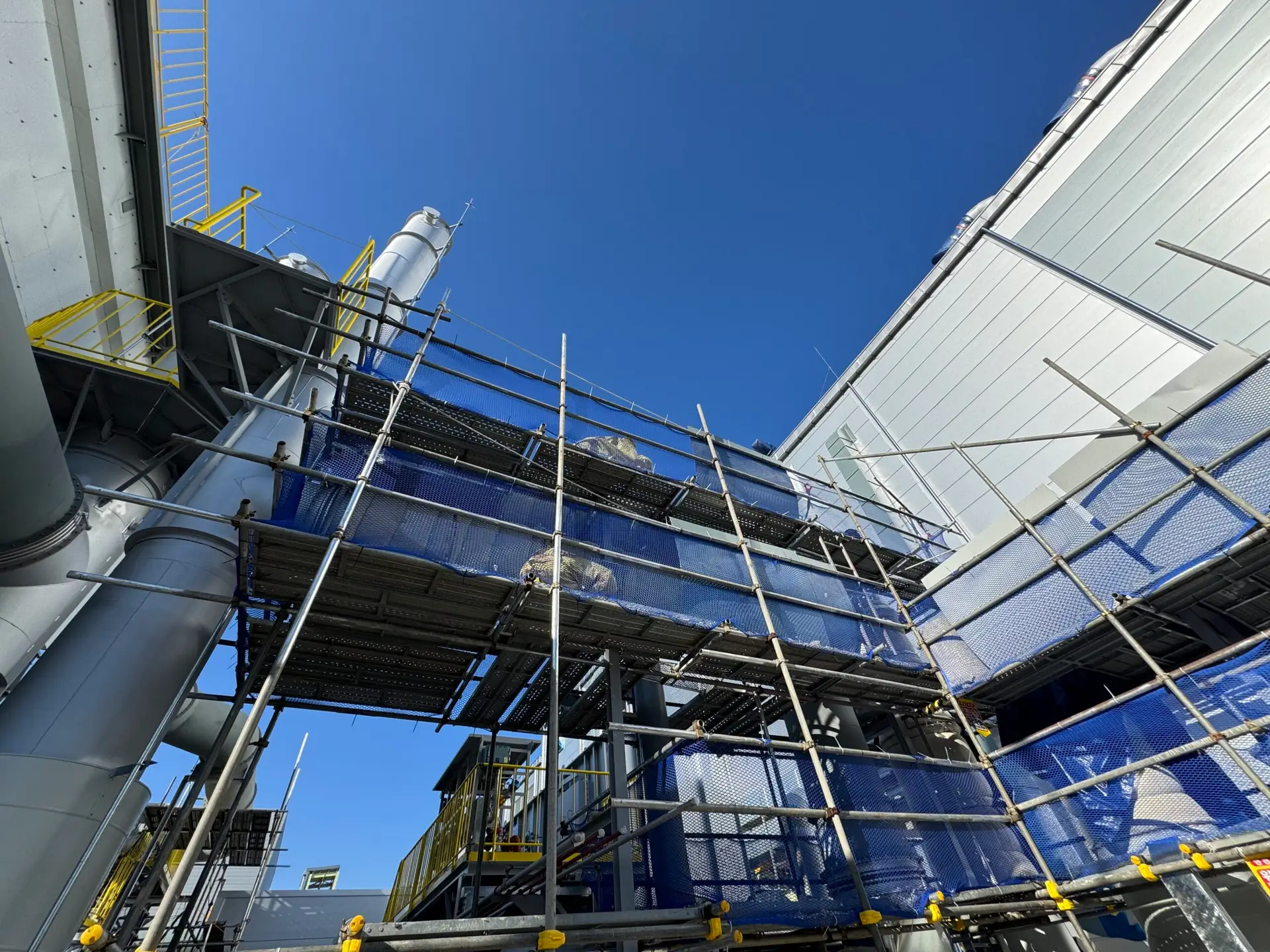 구미 도레이 비계 설치