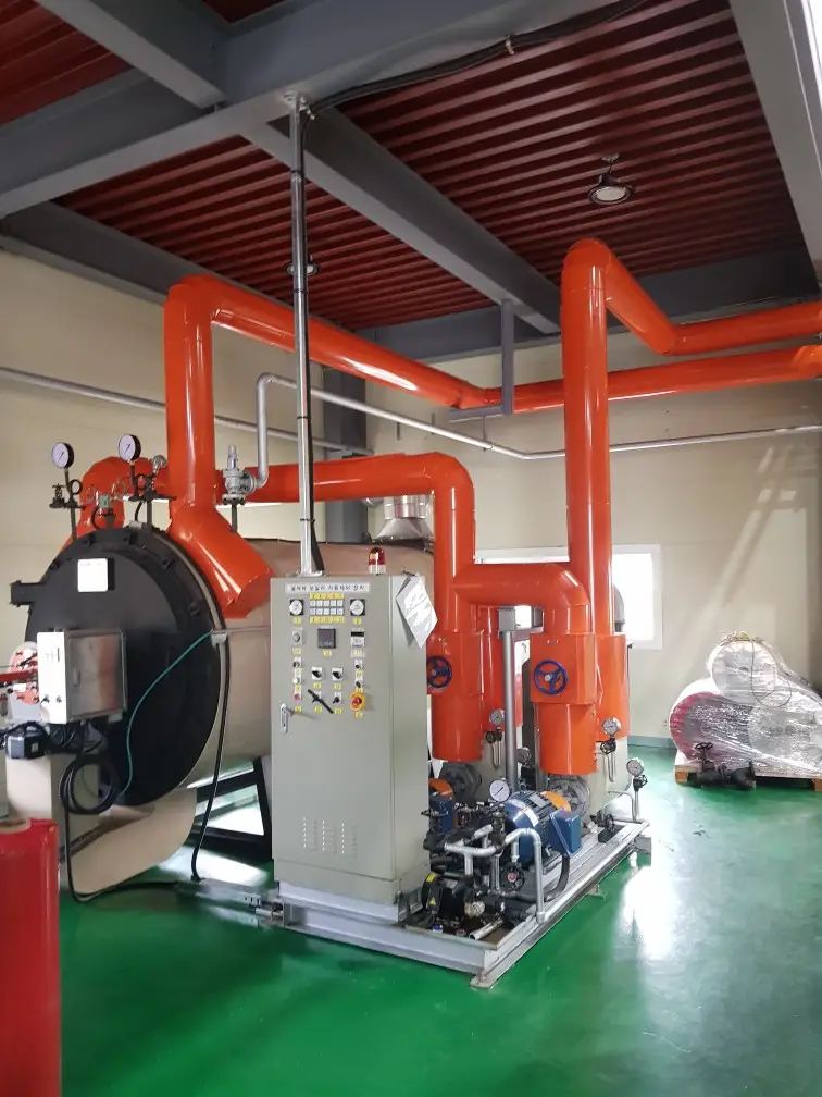 보일러실 보온 작업